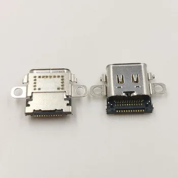 20 Adet Orijinal USB Tip-C şarj standı Bağlantı Noktası Konektörü Nintendo Anahtarı NS için şarj soketi Fiş Onarım Parçaları