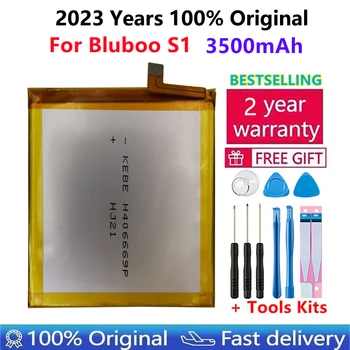 100 % Orijinal Bluboo S1 3500mAh Li-İon Dahili Yedek Pil Bluboo S1 Akıllı Cep Telefonu Pilleri Bateria + Araçları