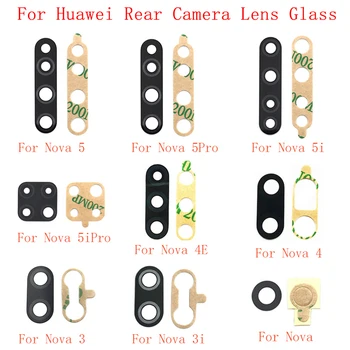 Arka Arka Kamera Lens Cam Değiştirme İçin Huawei Nova 5 5Pro 5i 5i Pro 4 4E 3 3i Onarım parçaları