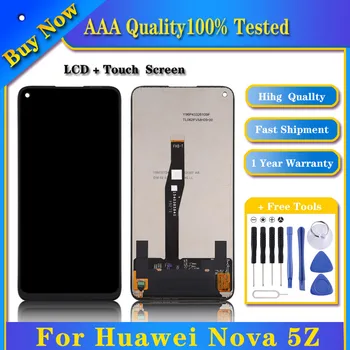 100 % Test OEM Ekran ıçin Huawei Nova 5z Lcd dokunmatik ekranlı sayısallaştırıcı grup Yedek Telefon Parçaları
