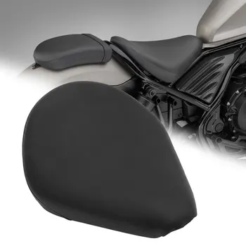 Motosiklet Siyah Ön Rider Sürücü Solo koltuk minderi Honda Rebel CMX 300 500 CMX300 CMX500 2017-2023