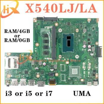 X540L Anakart For ASUS X540LA A540LA F540LA K540LA R540LA X540LJ Laptop Anakart ı3 ı5 ı7 4th / 5th Gen UMA RAM-0GB / 4GB